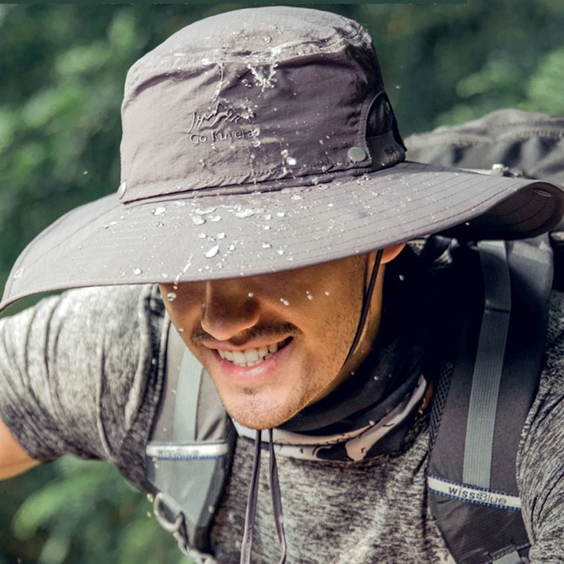 New Fishing Hat Strong fabric UPF 50 