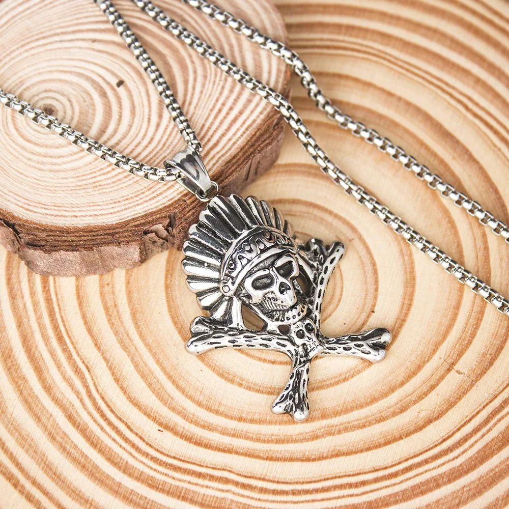 Ожерелье с подвеской в стиле хип-хоп