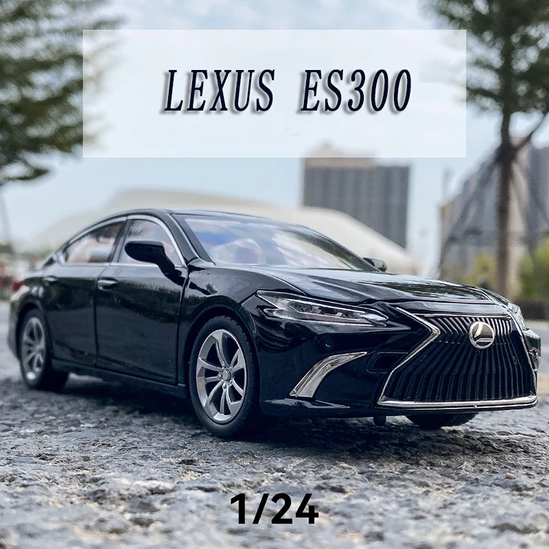

1/24 Lexus ES300 Alloy Model Car Children's Diecast Toy Car Sound And Light Pull Back Ornaments Fun Boy Gift Free Shipping