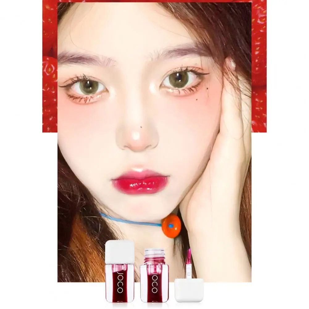 

2ml Lip Tint Healthy Mirror Clear Lip Glaze Non-stick Exquisite Lip Gloss