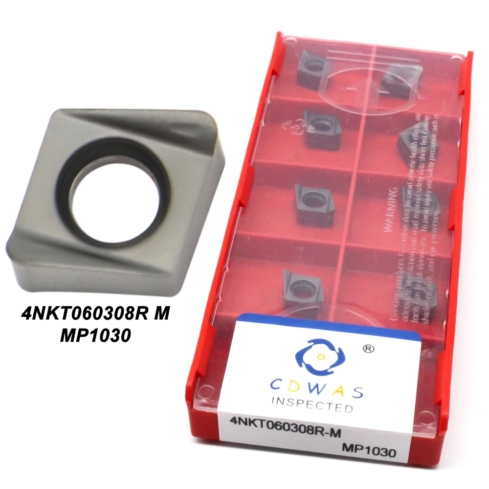 

Карбидные вставки 4NKT060308 R M CDWAS для держателя TE90