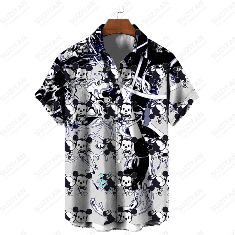 

British Hot Especial Sale Elements 3D Printing Wear Vintage Fashion Top Shirt Men Funny Patterns Street Hawaiian Top Quality