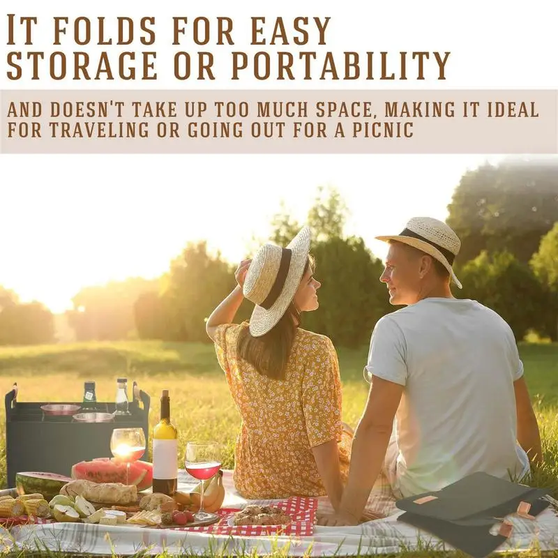 Портативная сумка для вина 12 бутылок сумка-переноска из войлока складная