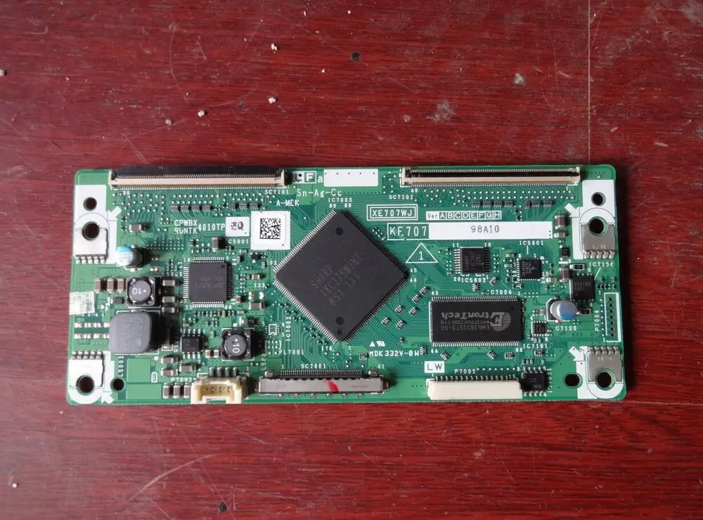 For Sharp CPWBX RUNTK 4010TP ZQ RUNTK4010TPZQ T-Con Board For LCD-46E66A