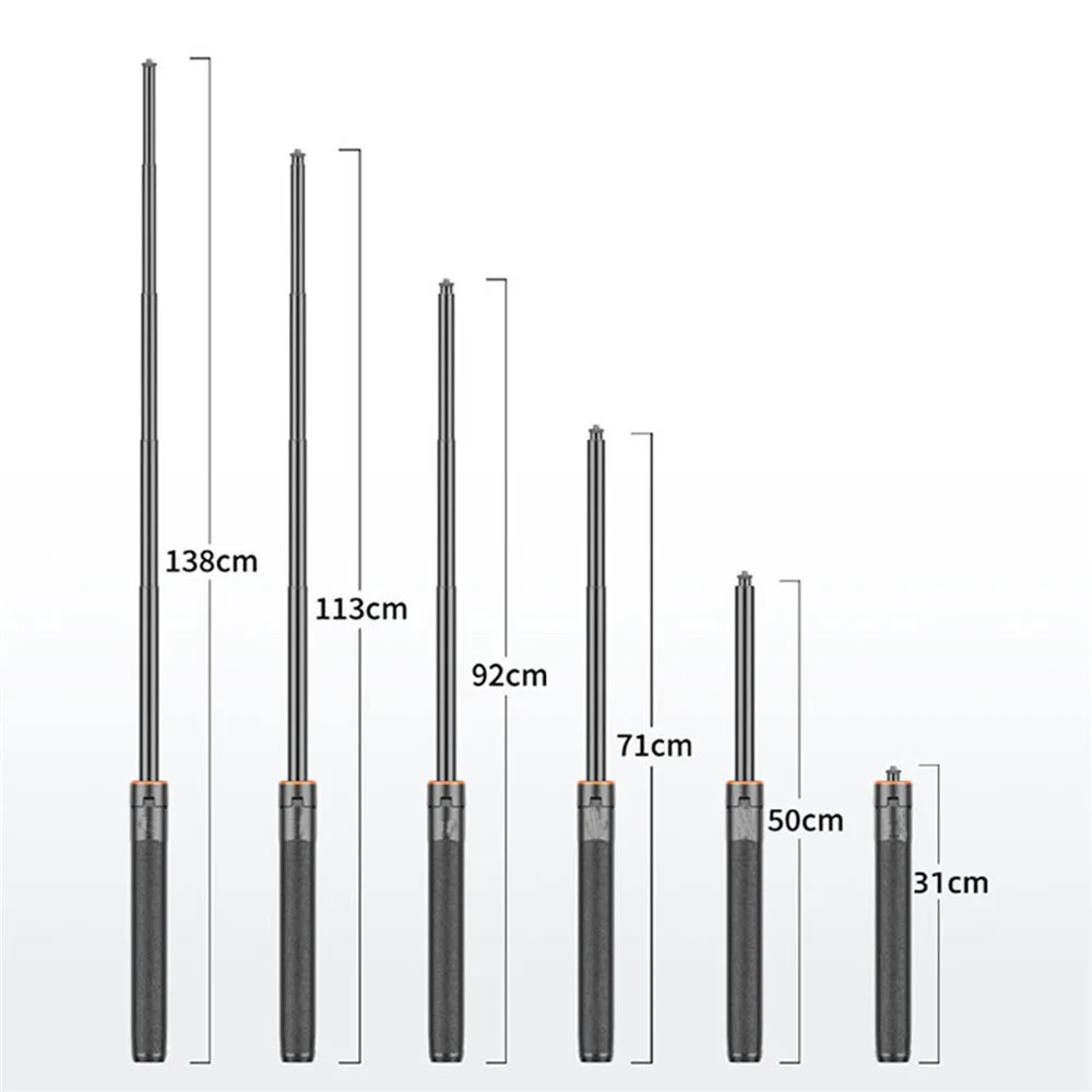 Ручной штатив селфи палка универсальный 1/4 винт адаптер 140 см удлинитель для DJI