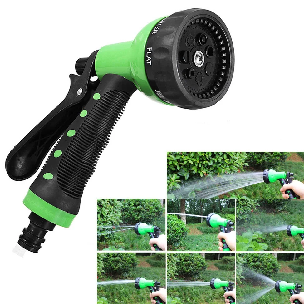 

Retractable Coil Magic Flexible Garden Water Hose Car Cleaning Spring Pipe Plastic Hose Plant Watering W/ Spray Gun 7.5M/15M/30M