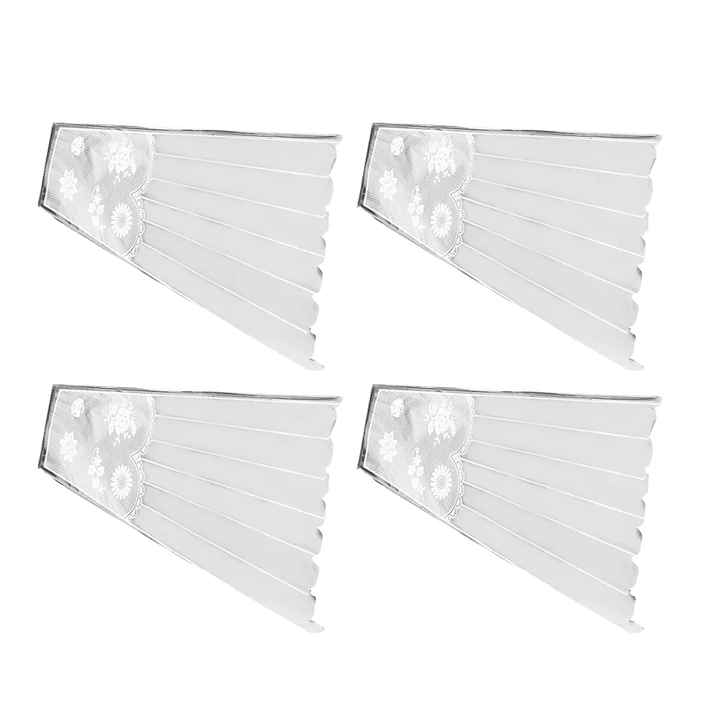 

100 Pcs Clear Packing Bags Transparent Cone Bags Valentine Flower Wrapping Paper Valentines Day Supplies Popcorn Bags