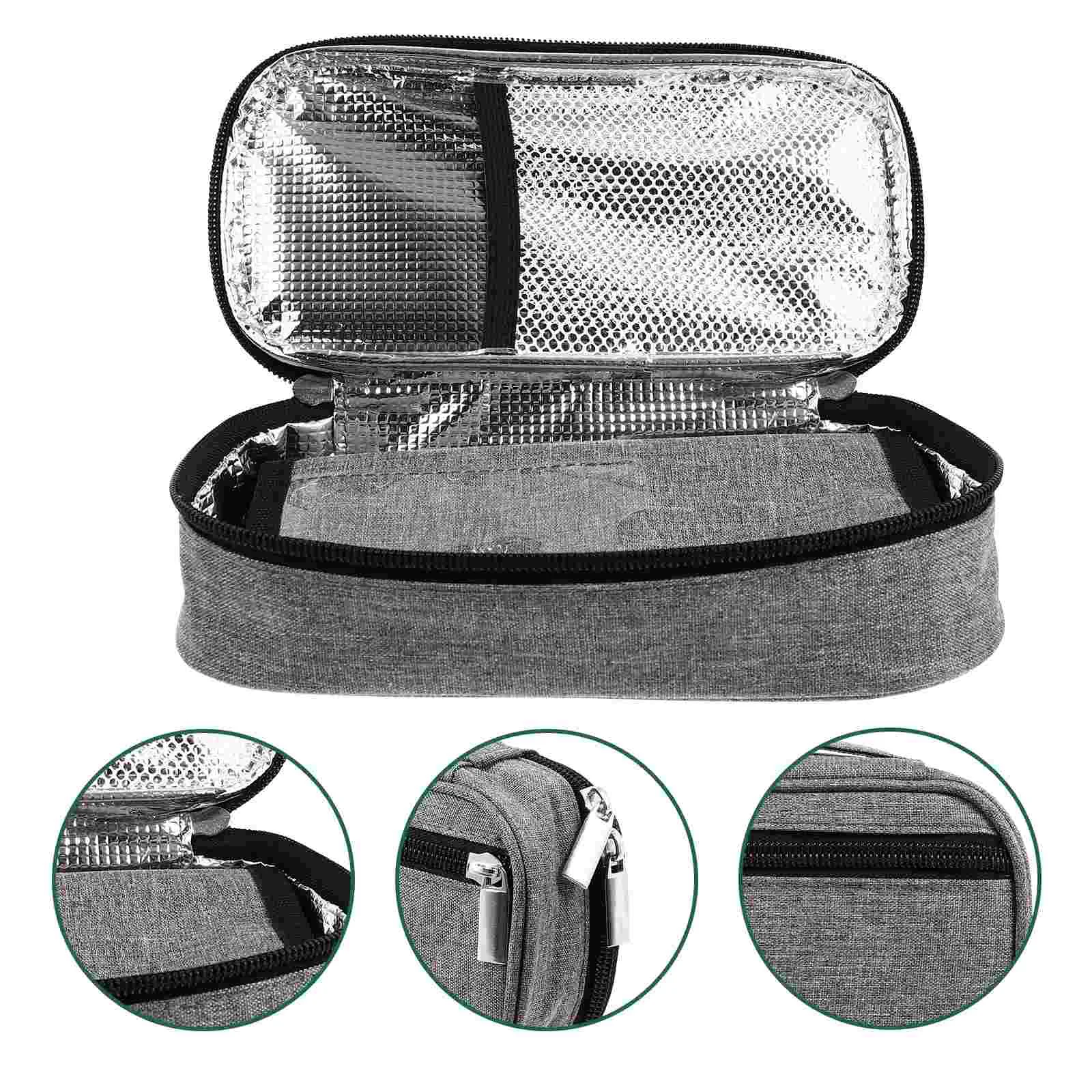 

Insulin Bag Cooler Casetravel Medication Organizer Cooling Insulated Pen Supplies Portable Carrying Cool Handy Accessories