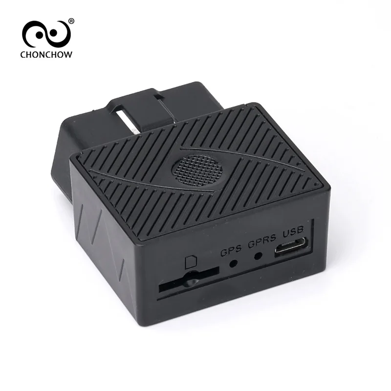 Новый мини GPS трекер 16 Pin OBD2 GSM GPRS слушать положение SMS Отслеживание локатор в
