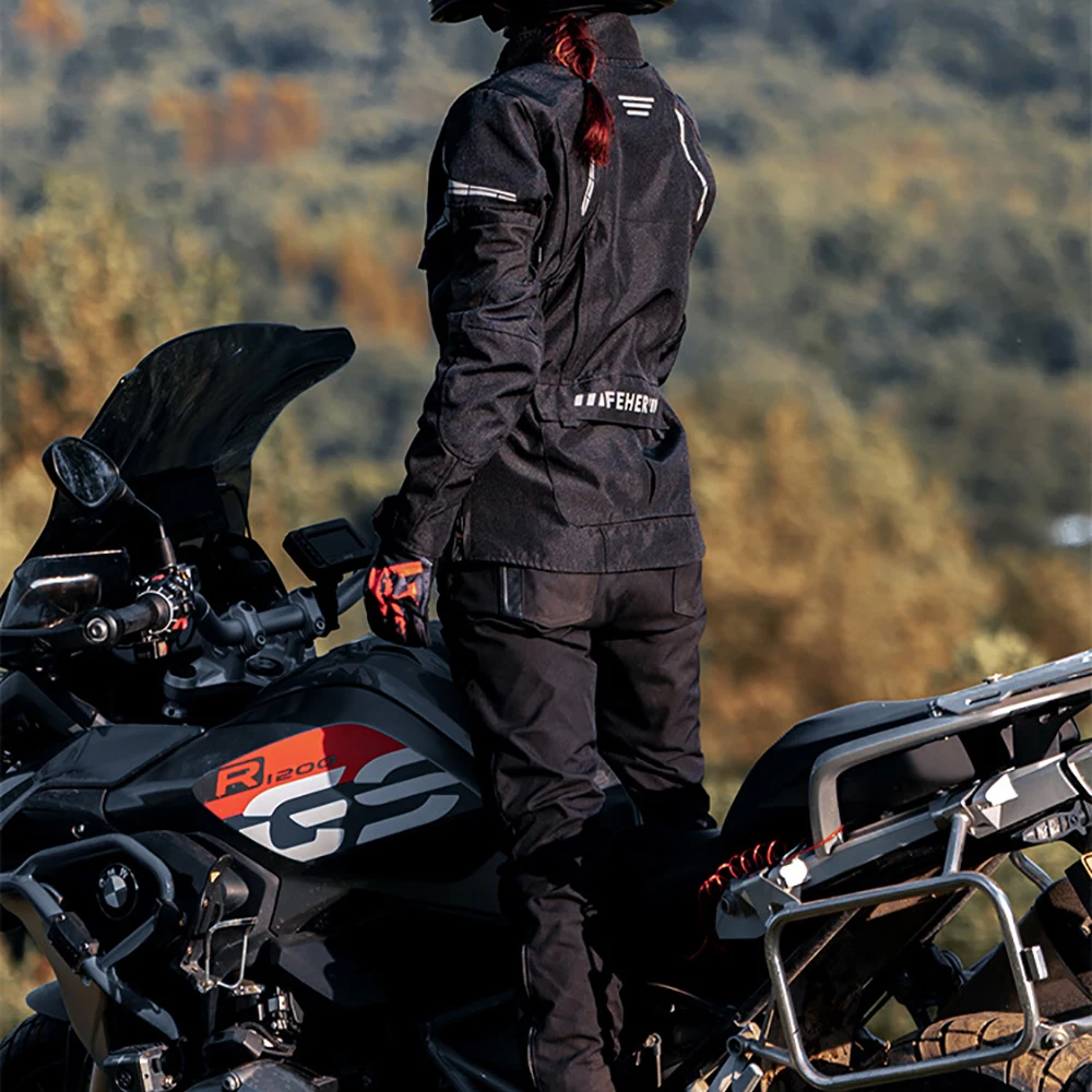Женская мотоциклетная водонепроницаемая защита от холода Защитная куртка для