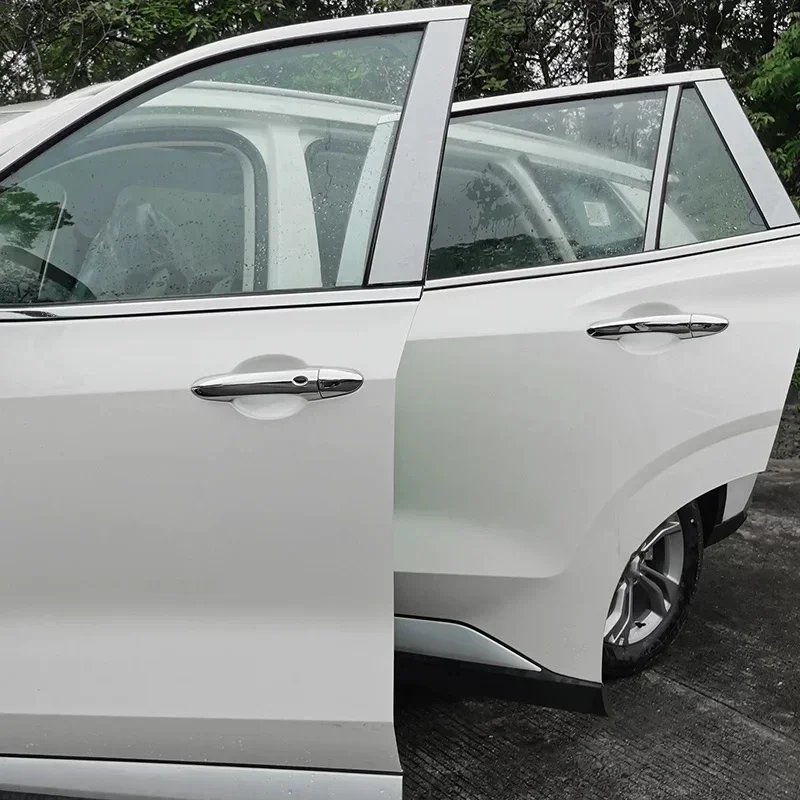 Фото Новые защитные накладки на внешние ручки DOMEN для Ford Territory 2023-2025 (4-дверный), аксессуары для тюнинга экстерьера автомобиля №5