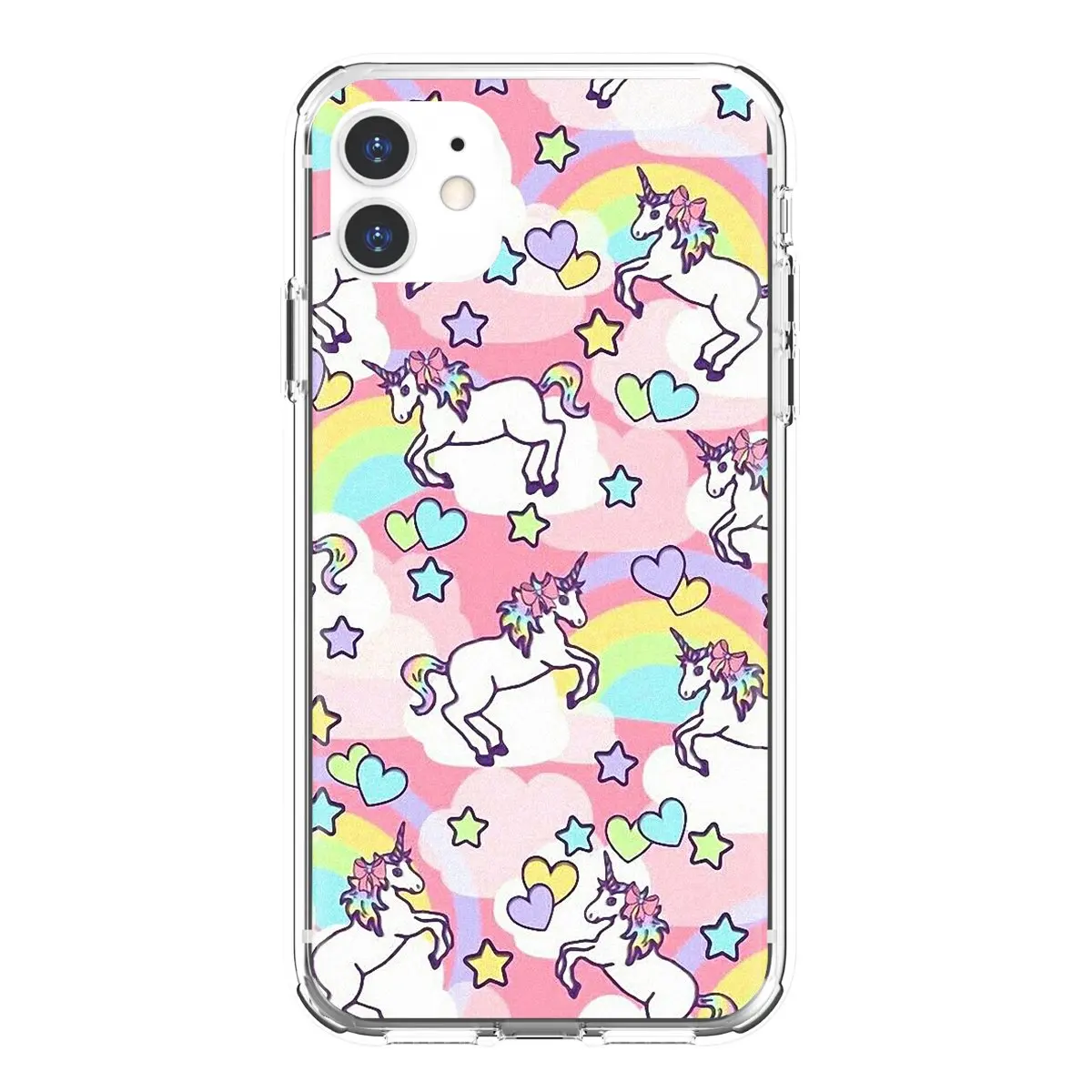 Мягкий чехол пастель-Радуга-розовый-лошадь-пукин-единорог для Samsung Galaxy S10E S20 FE Note 10