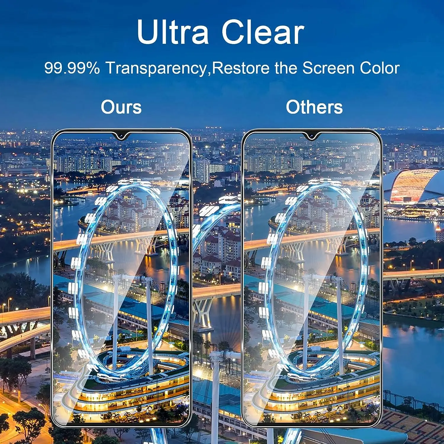 2/4 шт. закаленное стекло для OSCAL C30 Pro Защитная стеклянная пленка экрана