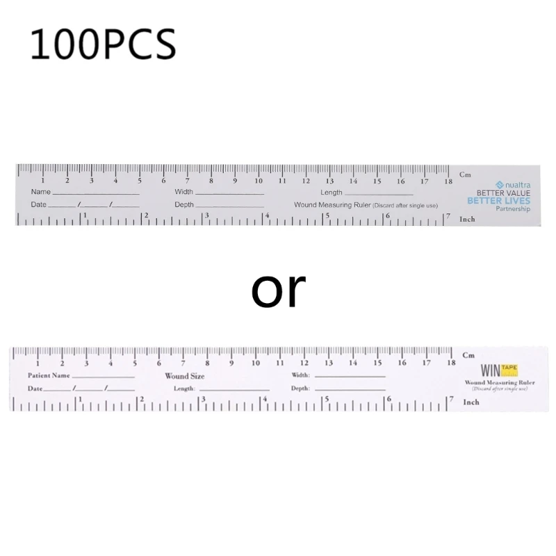 

Paper Tape Measure Wound Measuring Rulers Educare Used Measuring 100 Pack