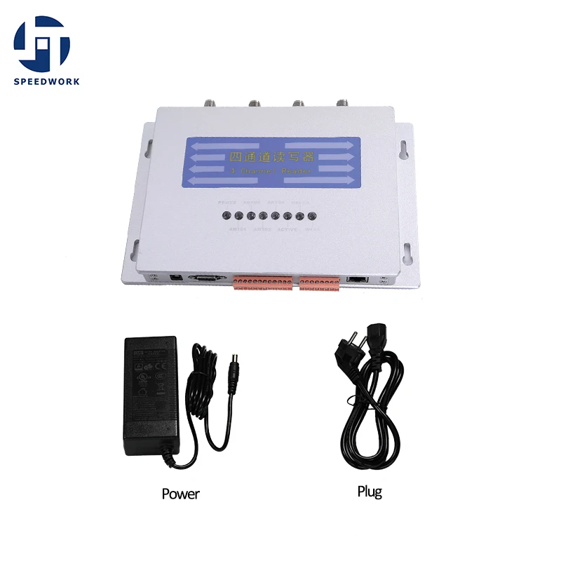 

IS18000 6C Impinj R2000 4 Ports UHF RFID Reader with RS232 TCP/IP Warehouse Management