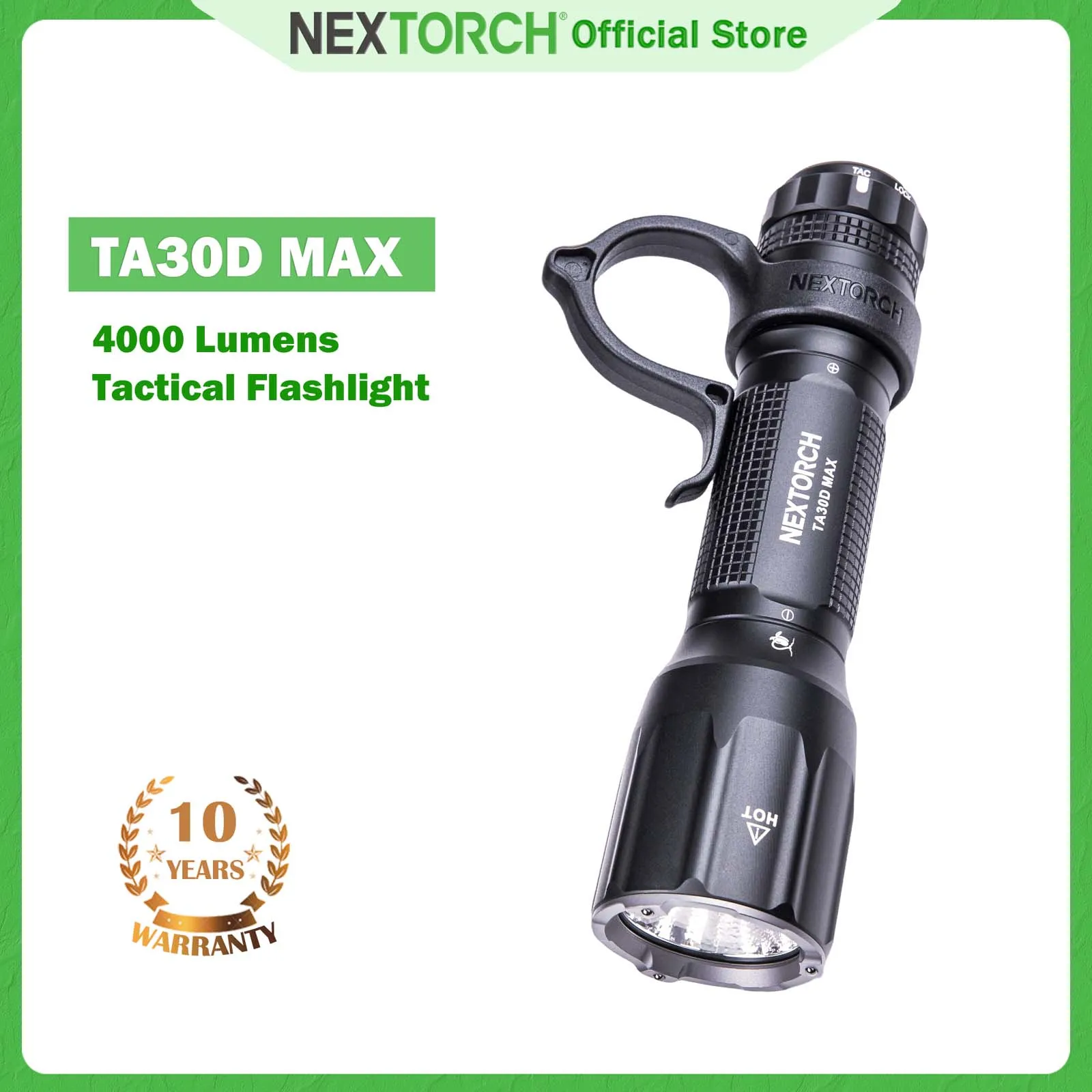 

NEXTORCH TA30D MAX 4000 люмен тактический фонарик