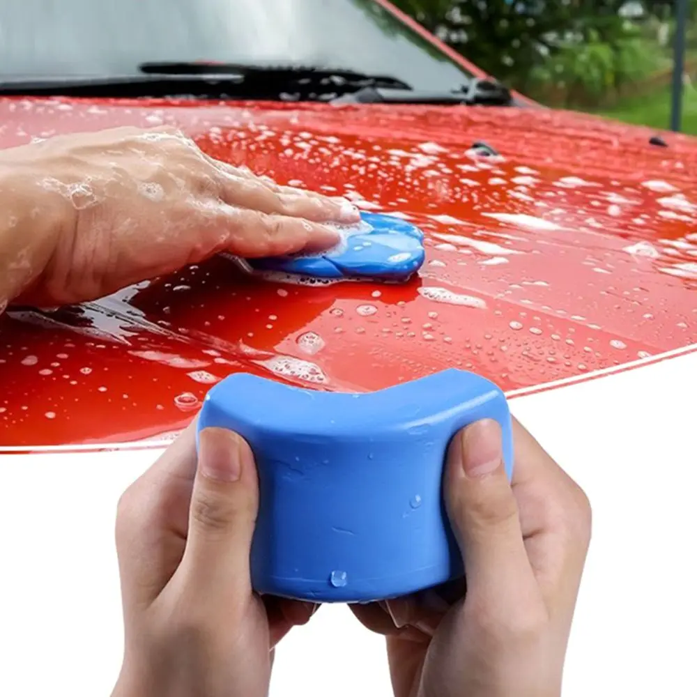 

100g Car Cleaning Clay Cleaner Car Cleaning Clay Bar Car Glass Mirror Surface Debris Rust Cleaning Tool