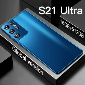 global version s21 ultra cellphone 6 1 inch 5000mah 16gb512gb telephone android 11 0 mobile phone 5g 4g lte smartphone free global shipping