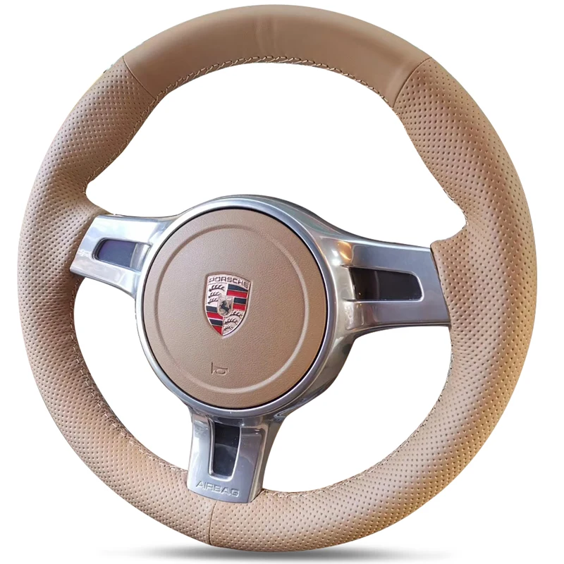 

DIY Ручная строчка кожаная искусственная кожа для Porsche Cayenne Panamera Macan 911 интерьерные автомобильные аксессуары