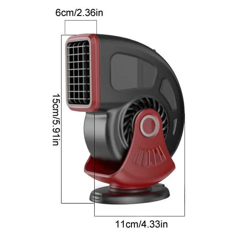 Автомобильный обогреватель с разъемом 12 В/24 В эффективный автомобильный для