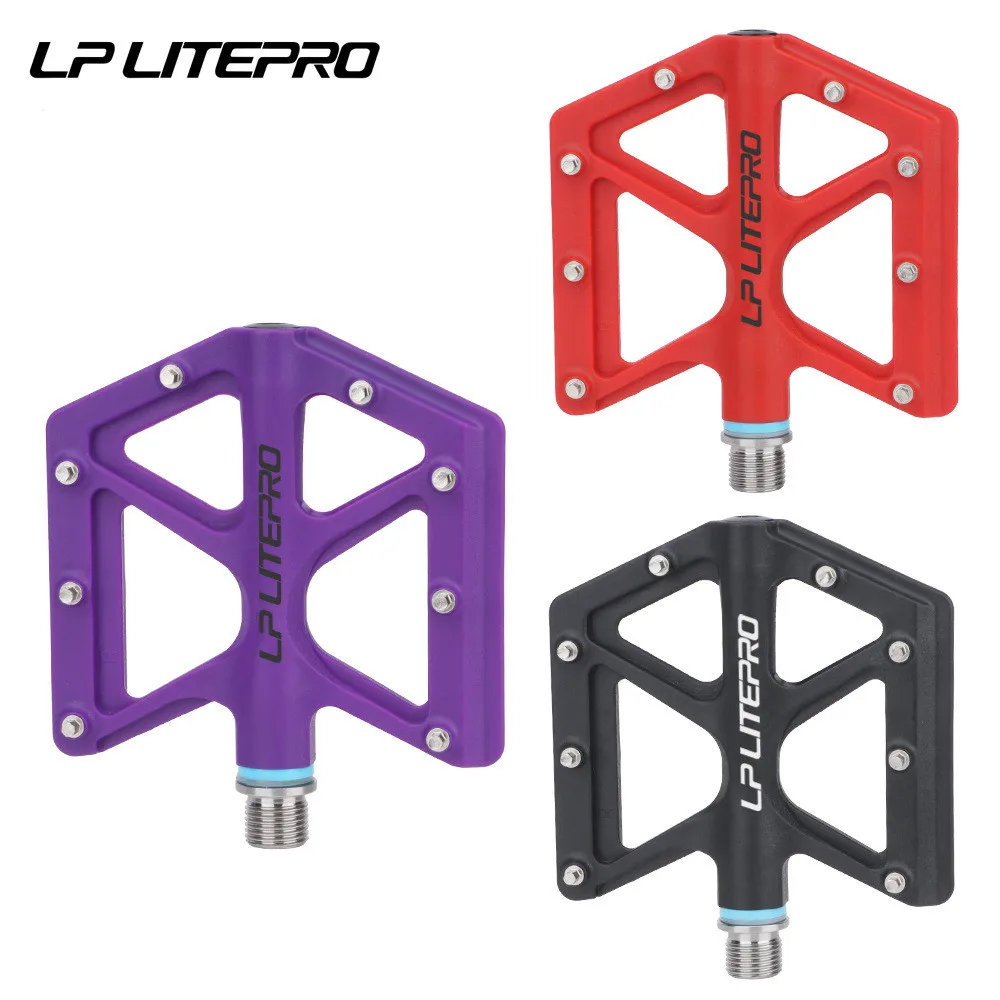 

Педаль велосипедная Litepro, из титанового сплава, нейлона, 170 г