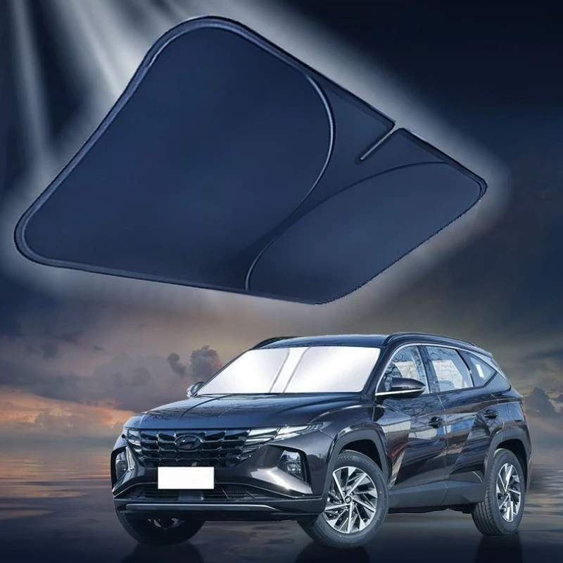 

Солнцезащитный козырек-отражатель для лобового стекла Hyundai Tucson, складной, 1 шт.