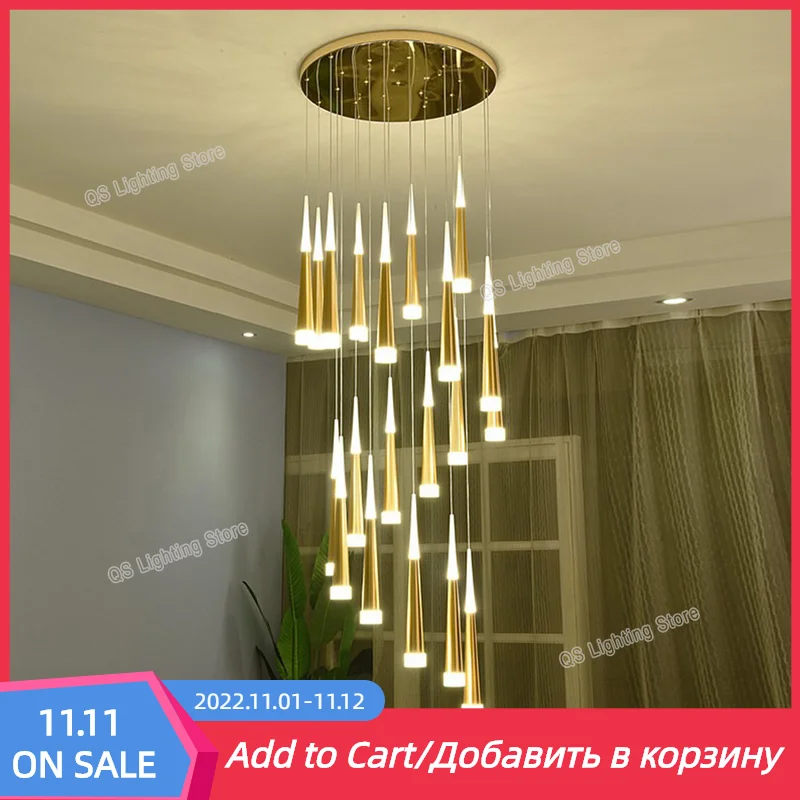 

Raindrop Chandelier Modern Pendant Light Fixture Ceiling Lamp Decor For Home Kitchen Stair Living Room Foyer Entryway Decoration