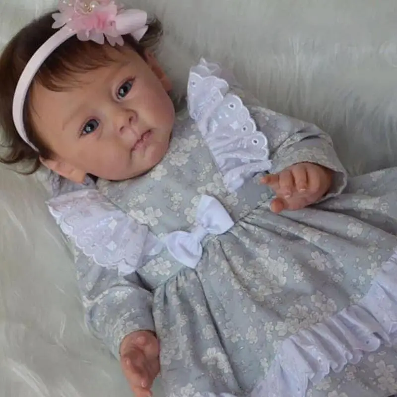 Фото Кукла Huxley Reborn, 58 см, с видимой кожей №4