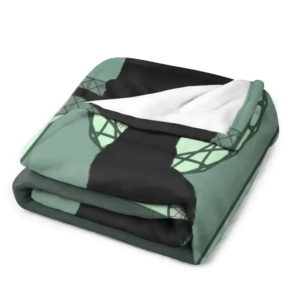 Черный кот новинка плед одеяло Мягкий клетчатый дизайнерский декоративный диван