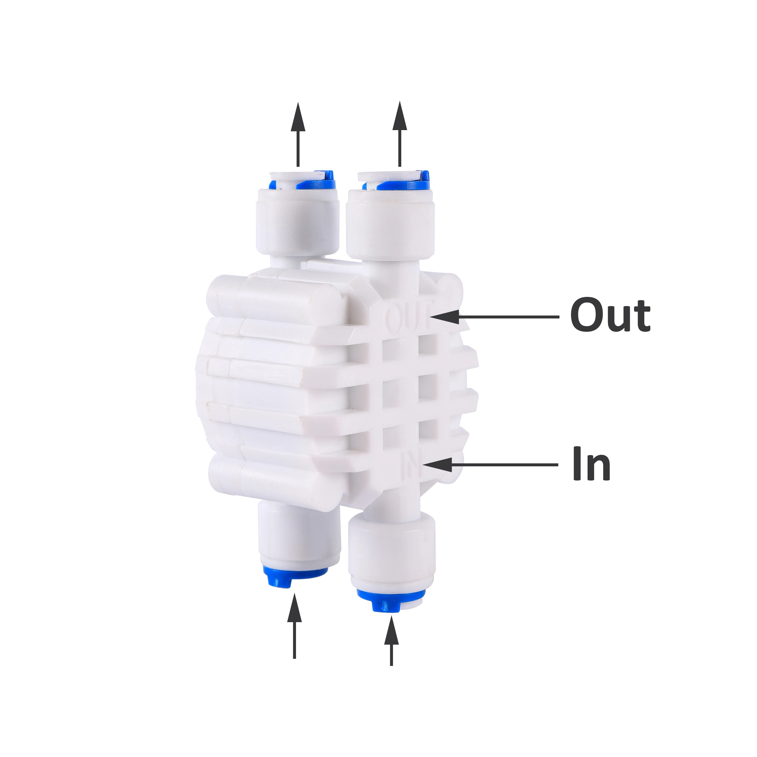 Клапан регулировки расхода воды Редукционный регулятор давления клапан 1/4 дюйма