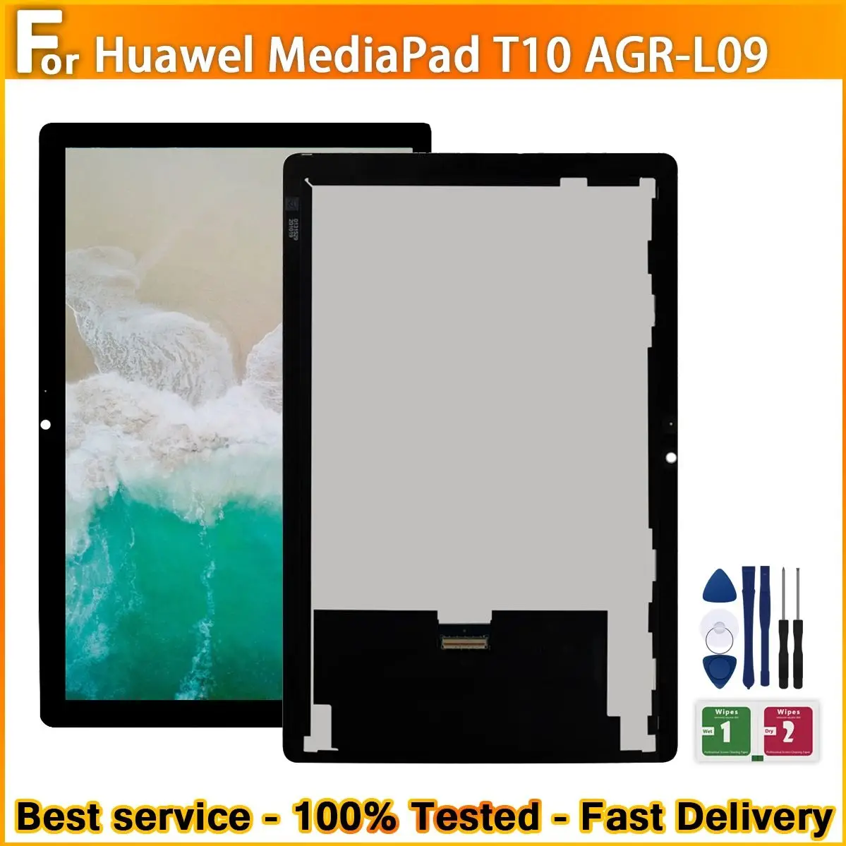 ЖК-дисплей для Huawei Matepad T 10 T10/Honor Pad X6 AGR-W09 AGR-AL09 с сенсорным экраном и дигитайзером в