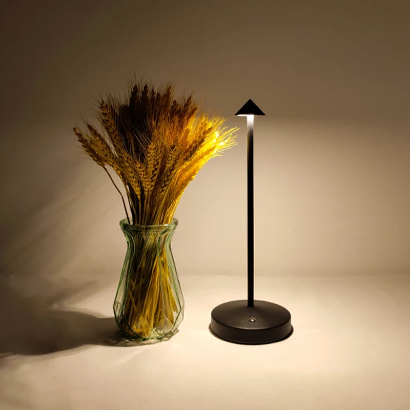 

Nordic Luxury Touch Lamp Cordless Led Table Lamp Rechargeable Desk Lamp for Bedroom Restaurant Night Light Romantic High Quality
