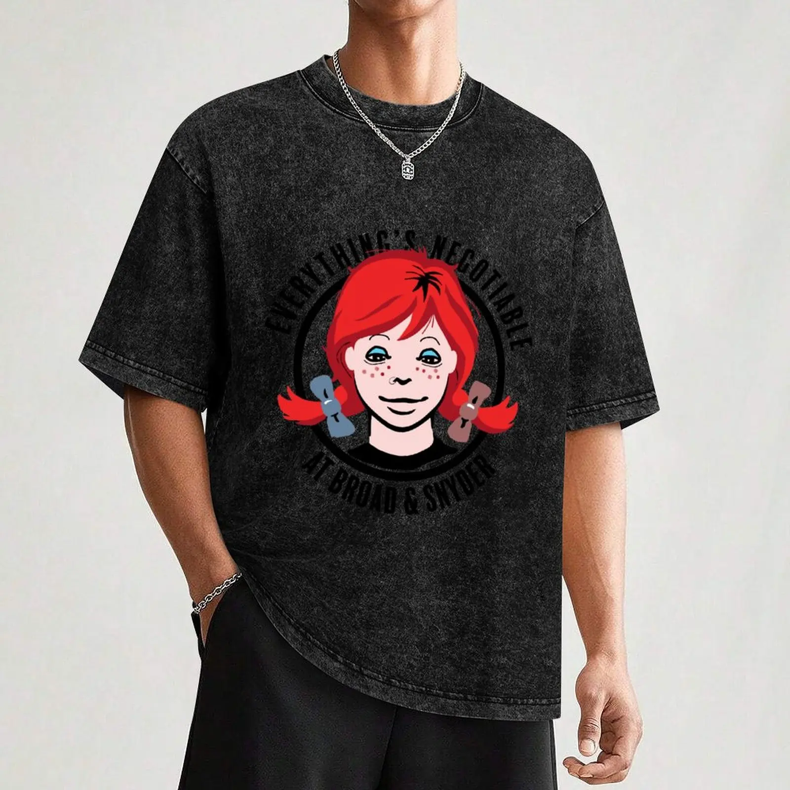 Футболка Все договорная на Broad and Snyder Южная Филадельфия заготовки одежда день