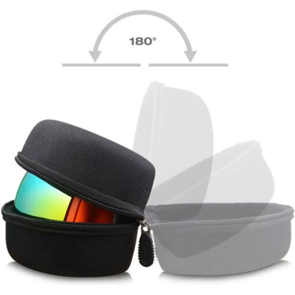 Snow Ski Snowboard Eyeware Case EVA With Zip Hard Carrying Box Glasses Protector Waterproof Snowboard Bag Eyewear Original Case