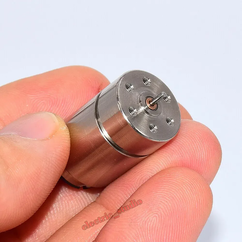 Micro 1524 15 мм * 24 Бессердечный двигатель диаметром 1 Двойной вал постоянного тока 6