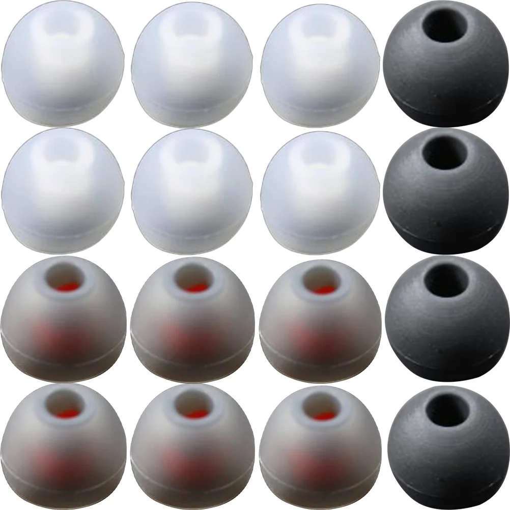 

72 Pcs Iem Headphones Earbud Cap Tip Ear Earbuds Earbud Cover Replacement Ear Plugs Silicone Silicone Ear Buds Tips Non-slip