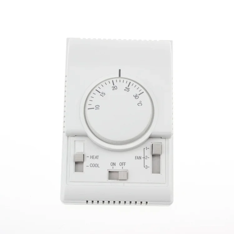 Центральный термостат кондиционера WSK-7D с катушкой вентилятора механический