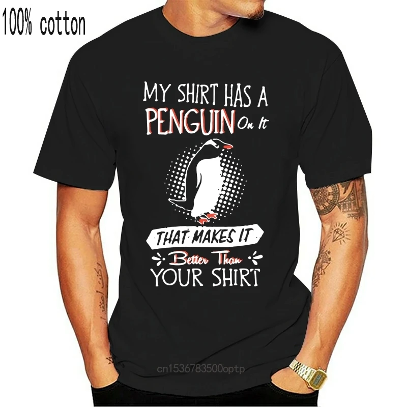 

Camiseta для мужчин и женщин, Camiseta с рисунком «иметь пингвина»
