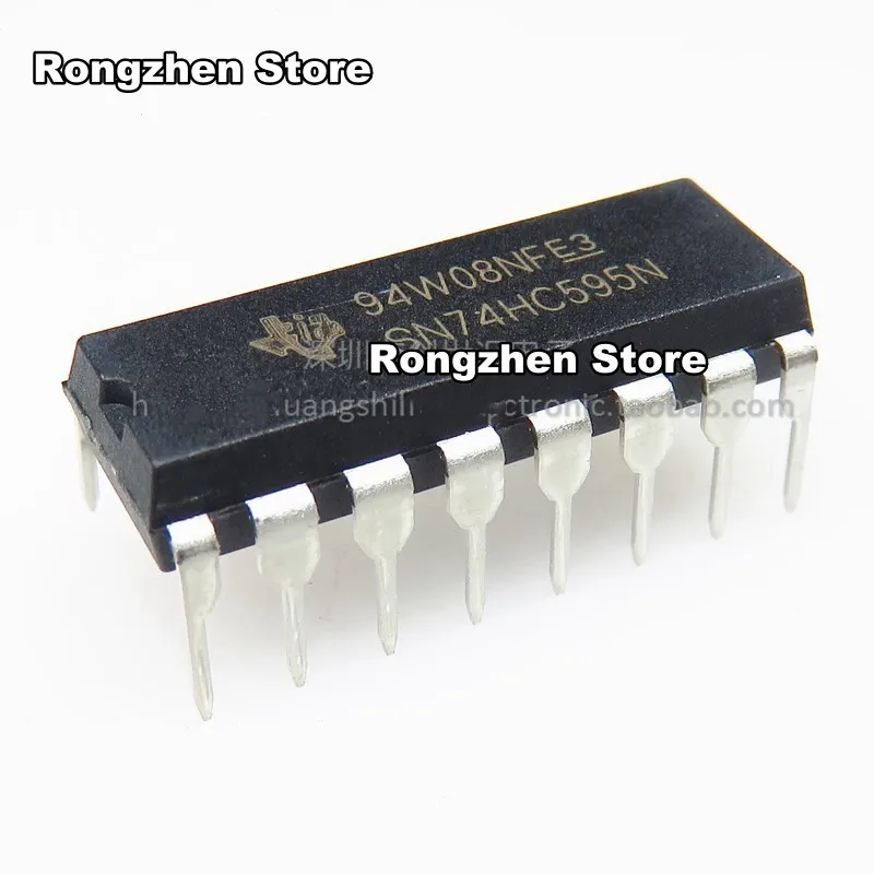 

New original SN74HC595N DIP-16 straight plug 8-bit serial register 74HC595