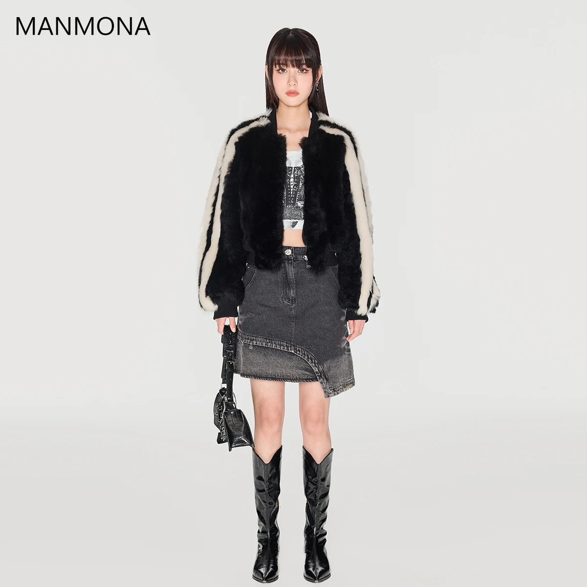 Autumn and Winter New Sheep Fur Coat Women's Short Fur Jacket winter coat women  real fur coat