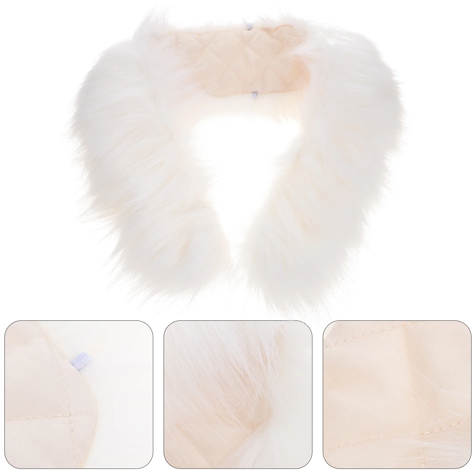 Шарф на плечо из искусственного ведьмера зимние шарфы для женщин сохраняющие