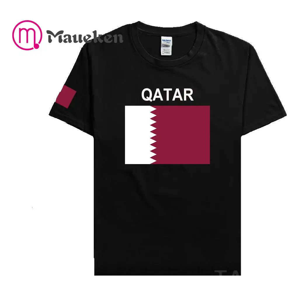 2022 г. мужские футболки с государственной командой Катара футболка из 100% хлопка