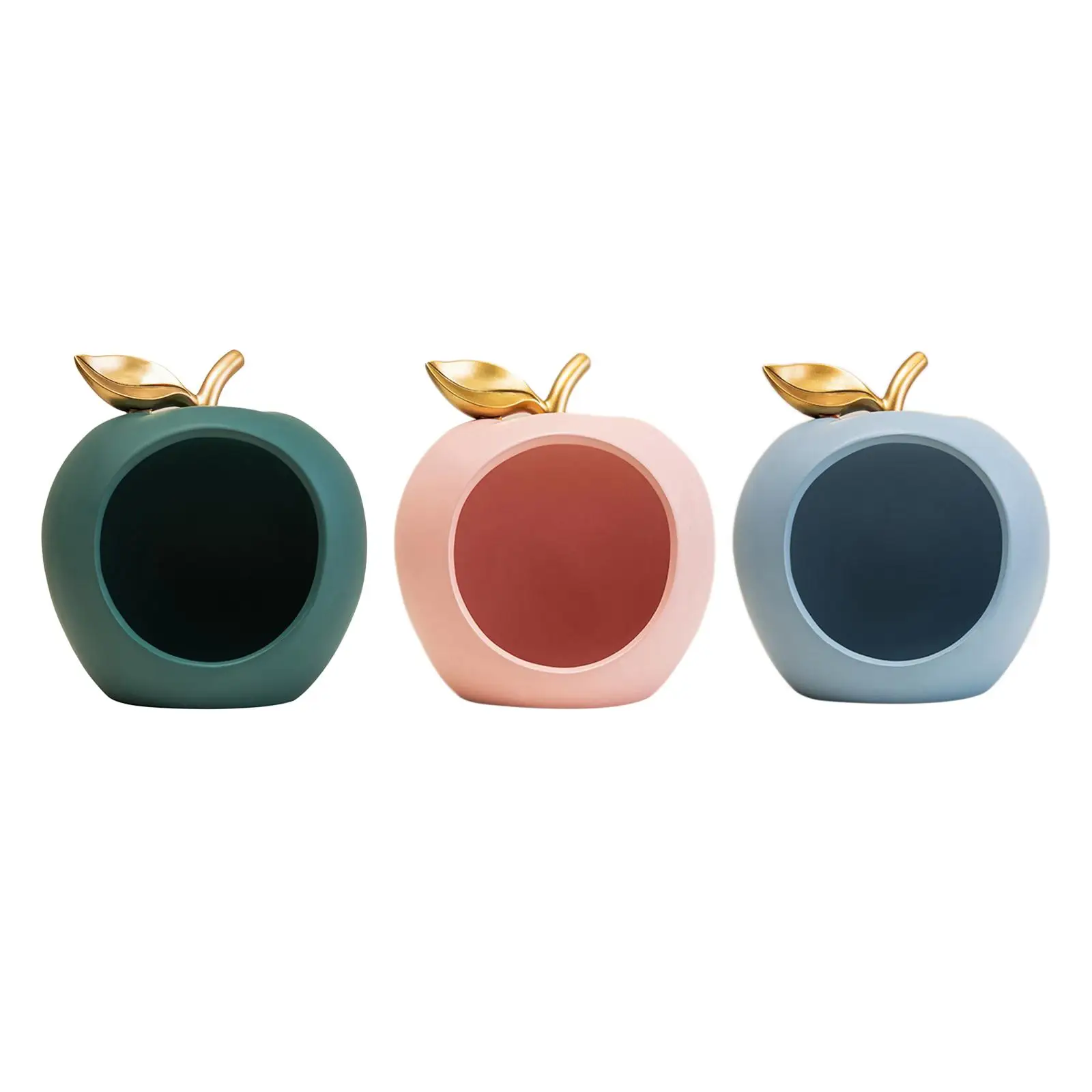 

Modern Fruit Statue Storage Box Snack Storage Bowl Figurine Desk Organizer