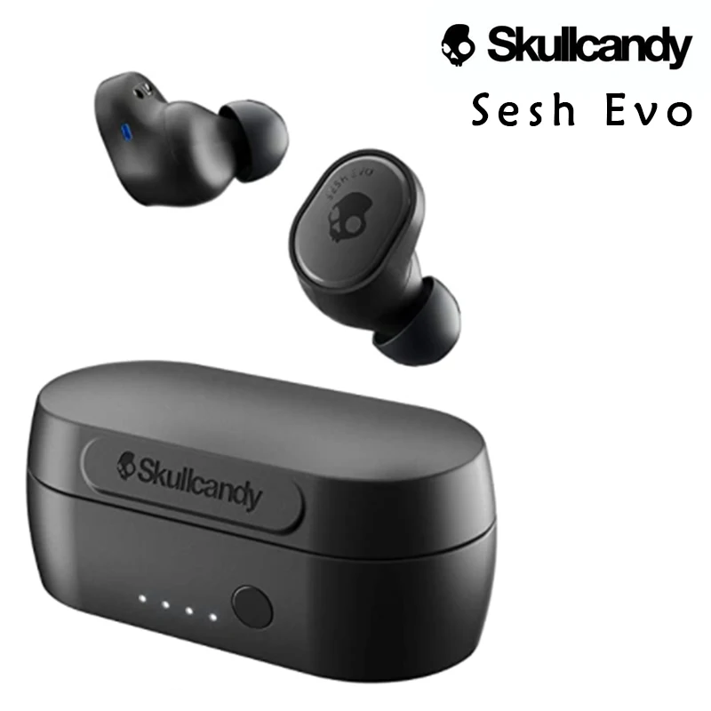 

Skullcandy Sesh Evo True Wireless Earbuds Bluetooth IP55 Sweat Water Dust Resistant 24 Hours Battery TWS Headphone Earphones