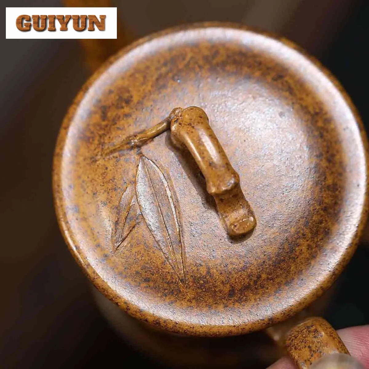 150 мл Элегантные фиолетовые глиняные чайники Исин бамбуковая трубка ручной