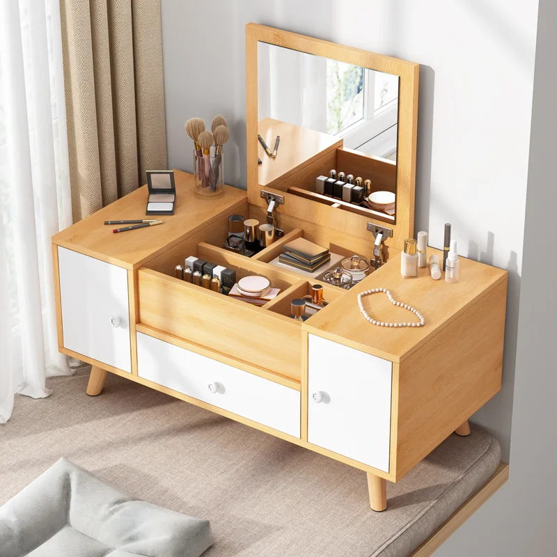 

Drawer Container Dressing Table Box Tray Mirrors Furniture Makeup Dressing Table Mirror Toiletries Coiffeuse De Chambre Dresser
