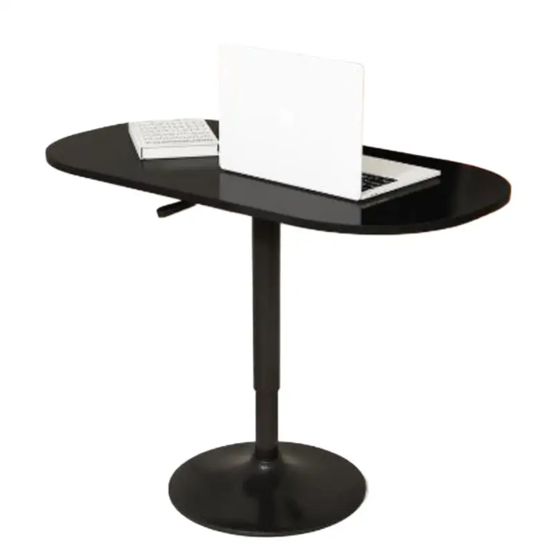 Мобильный компьютерный стол для гостиной диван каменная плита край стола