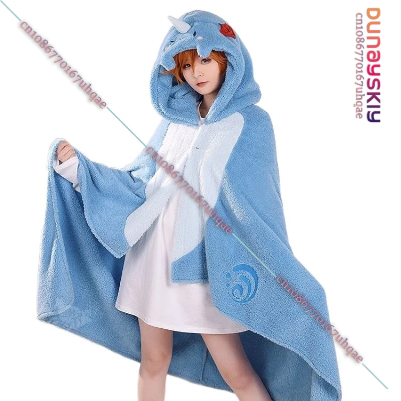 Genshin Impact толстовка одеяла 100*160 см Hutao Lyney аниме костюм косплей одеяло плащ накидка