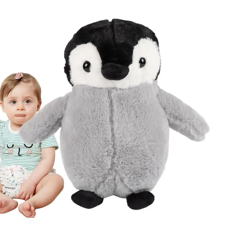 

Stuffed Penguin Plush Soft Huggable Stuffed Plush Toy Nursery Room Decor Cute Plushies Animal-Themed Parties Teacher Student