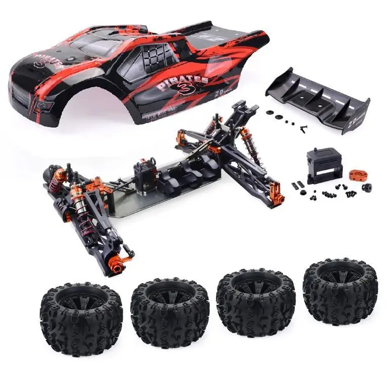 ZD Racing 9021-V3 1/8 2.4G 4WD 80km/h Brushless Rc Car Full Scale Electric Truggy Toys